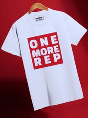 One More Rep Gym Regular Fit T-Shirt