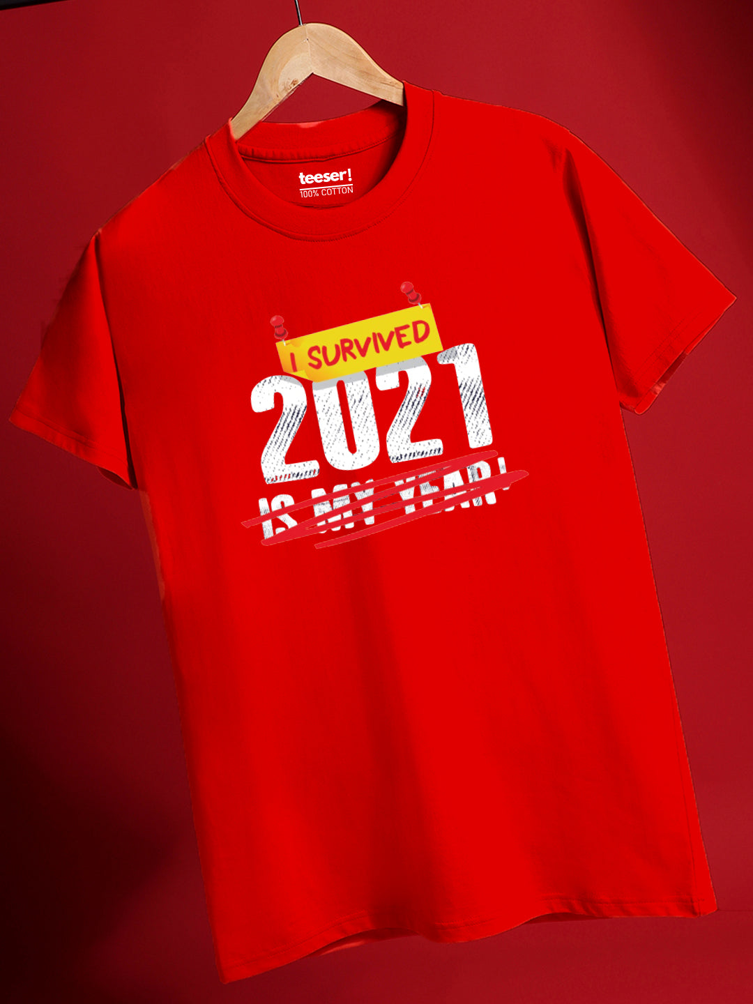 I Survived 2021 Regular Fit T-Shirt