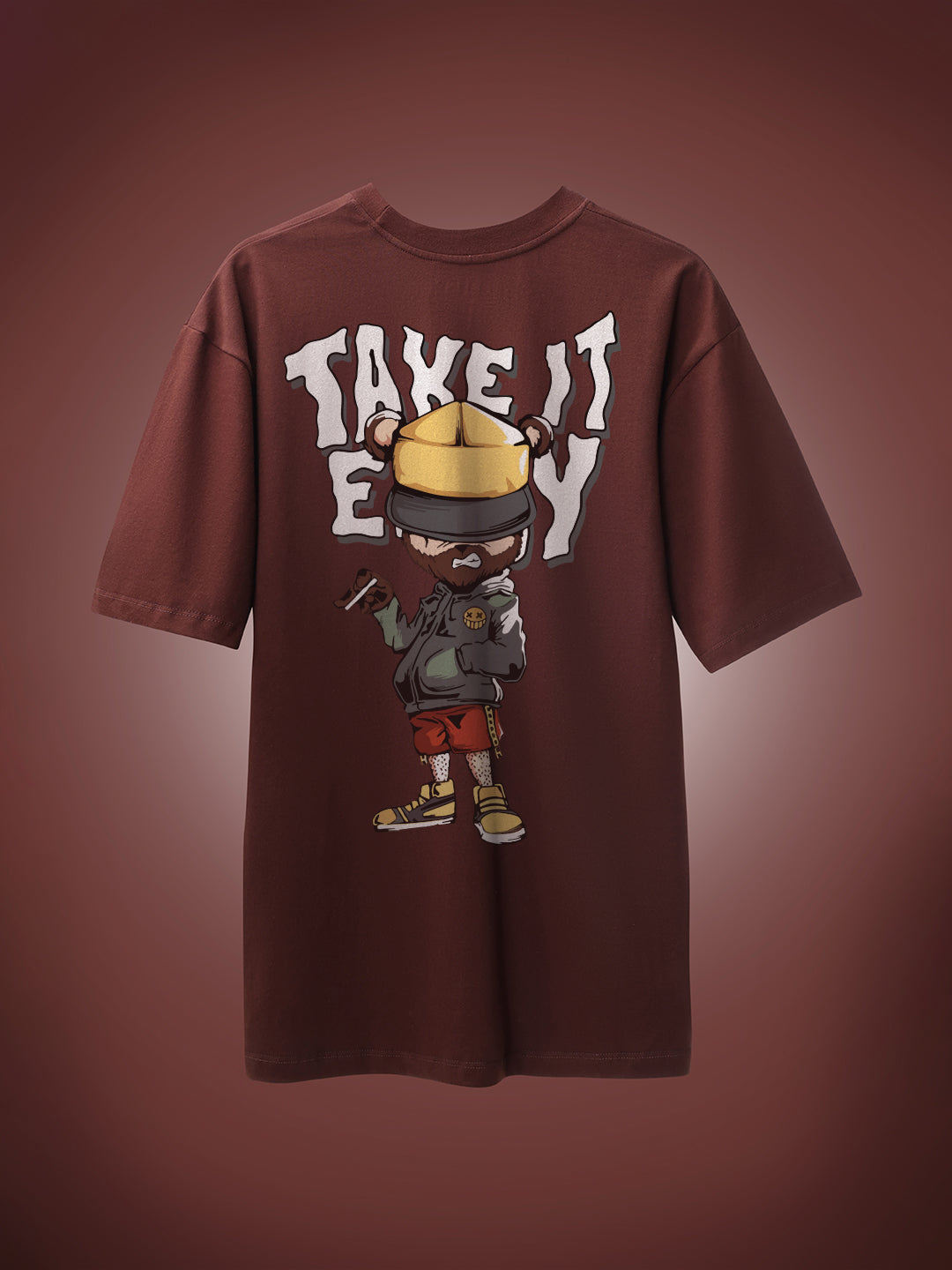Take It Easy Oversized Fit T-Shirt