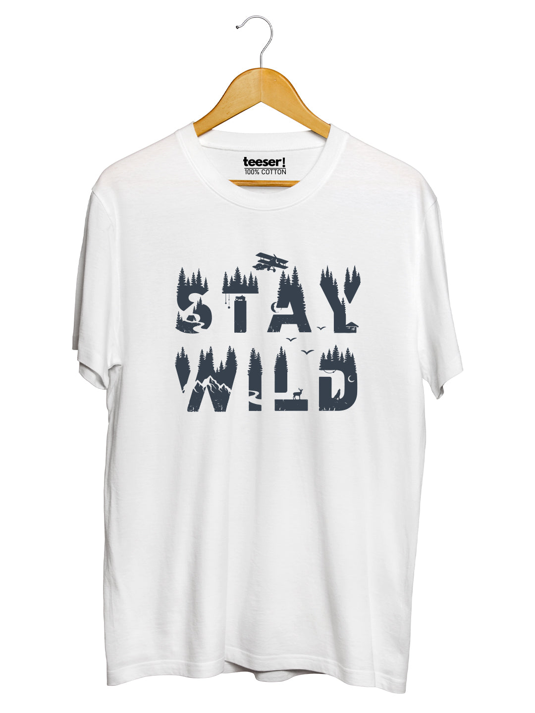Stay Wild Regular Fit T-Shirt