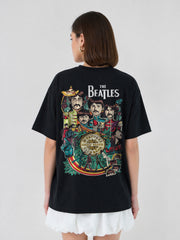 Lonely Hearts Oversized Fit T-Shirt For Women