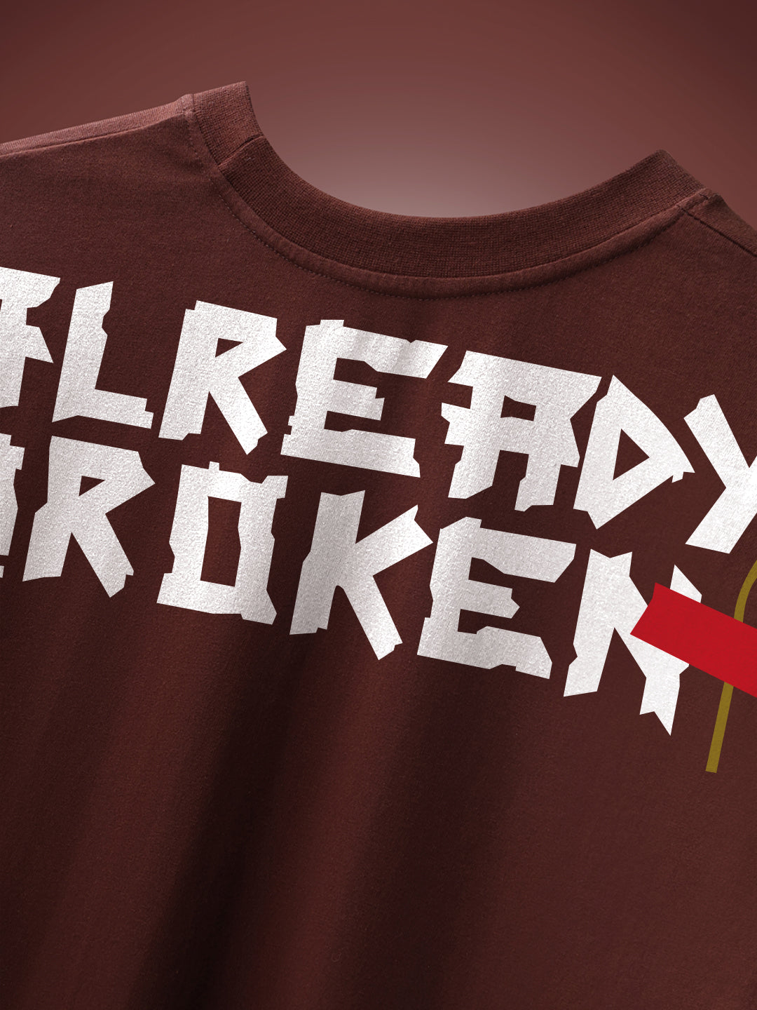 Already Broken Oversized Fit T-Shirt