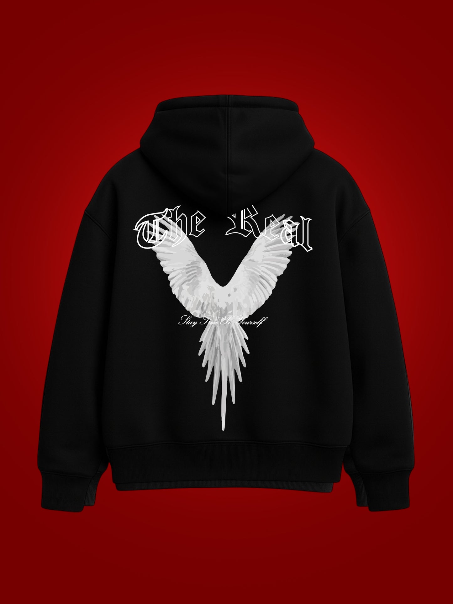 The Real Oversized Graphic Hoodie