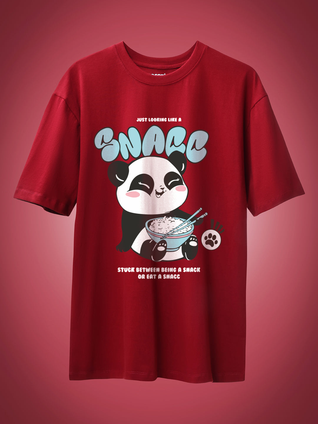 Just Looking Like a Snacc Oversized T-Shirt