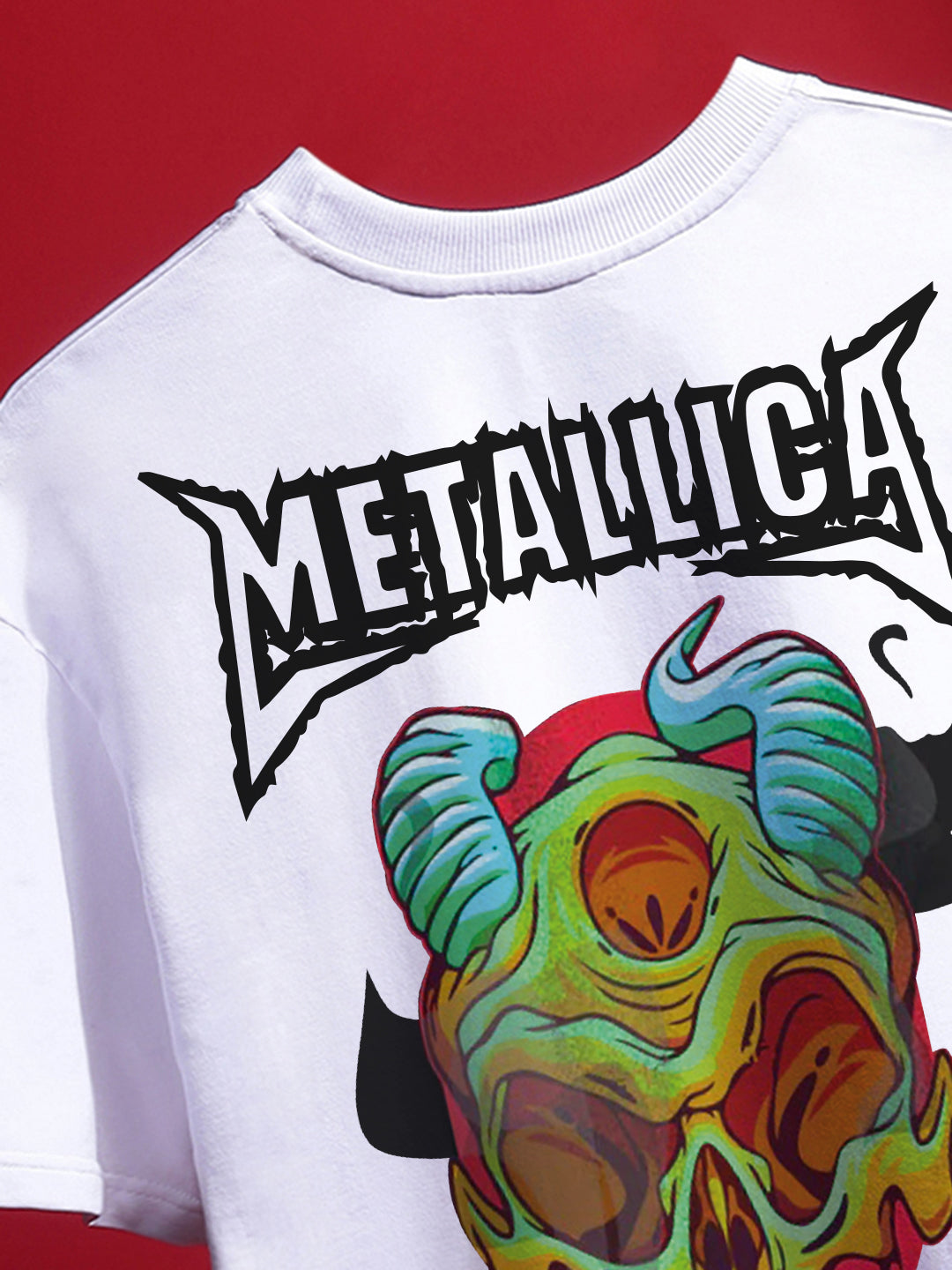 Weird Metallica Oversized T-Shirt