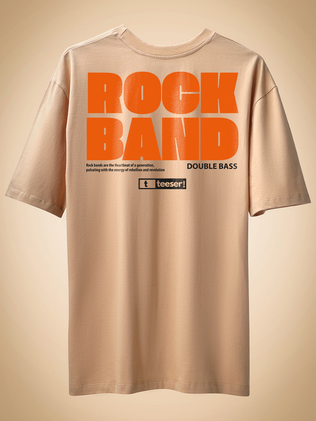 Rock Band Oversized Fit T-Shirt