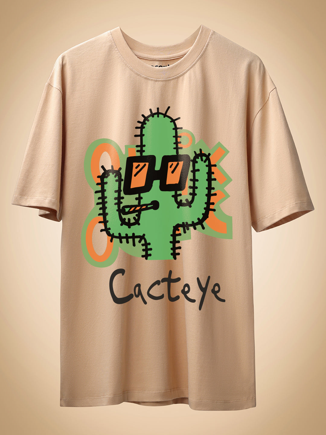 تيشيرت Cacteye بقصة واسعة