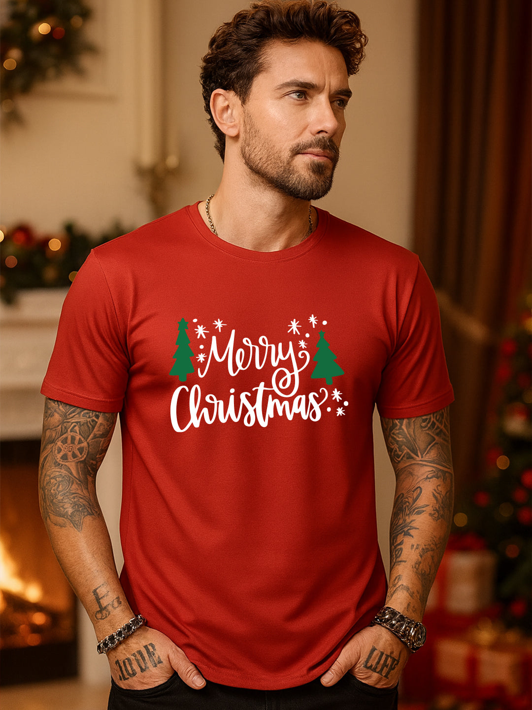 Christmas Regular T-Shirt For Men