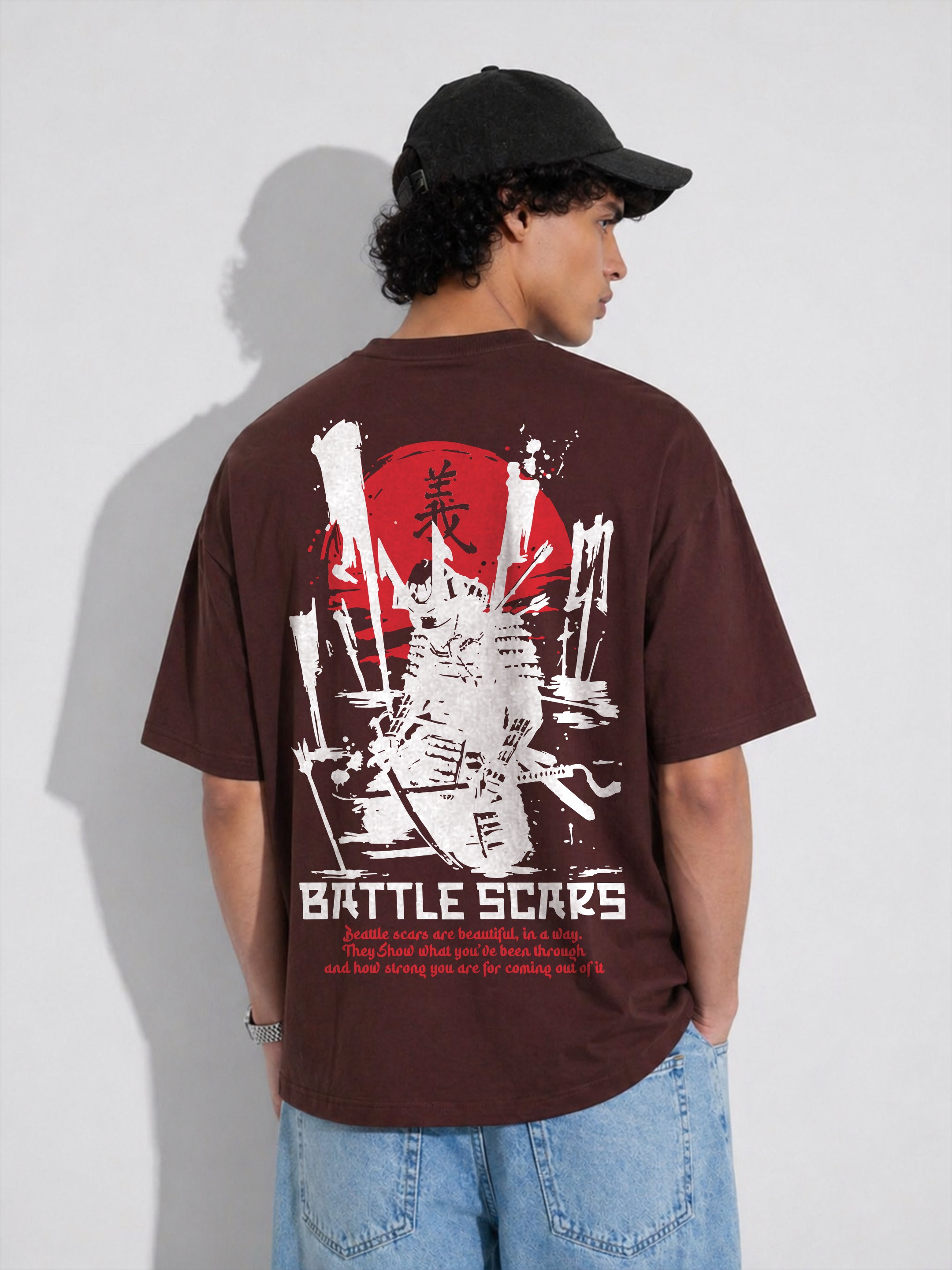 Battle Scars Oversized T-Shirt