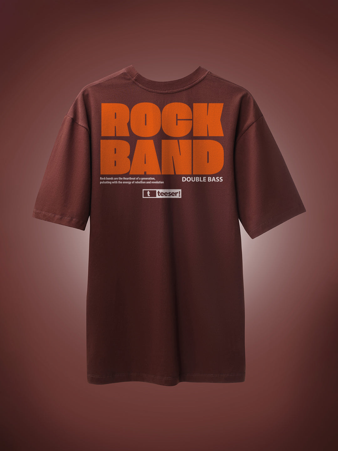 Rock Band Oversized Fit T-Shirt