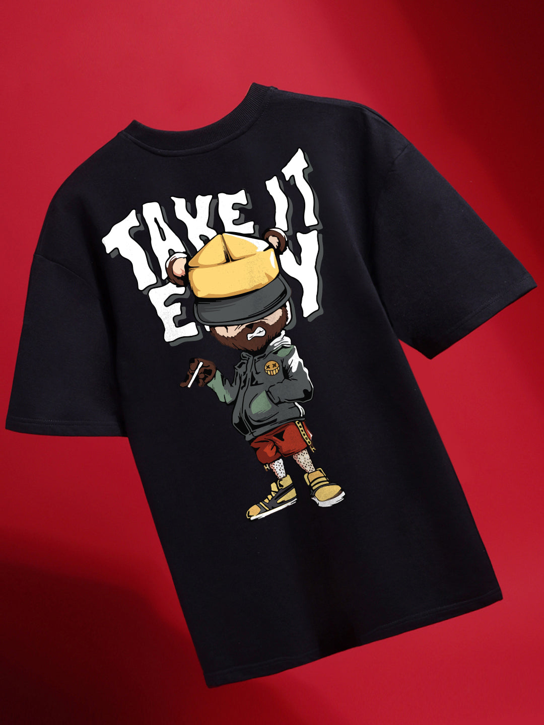 Take It Easy Oversized Fit T-Shirt