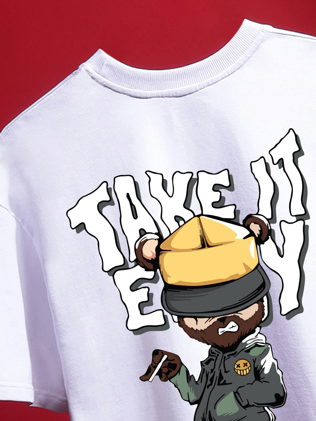 Take It Easy Oversized Fit T-Shirt