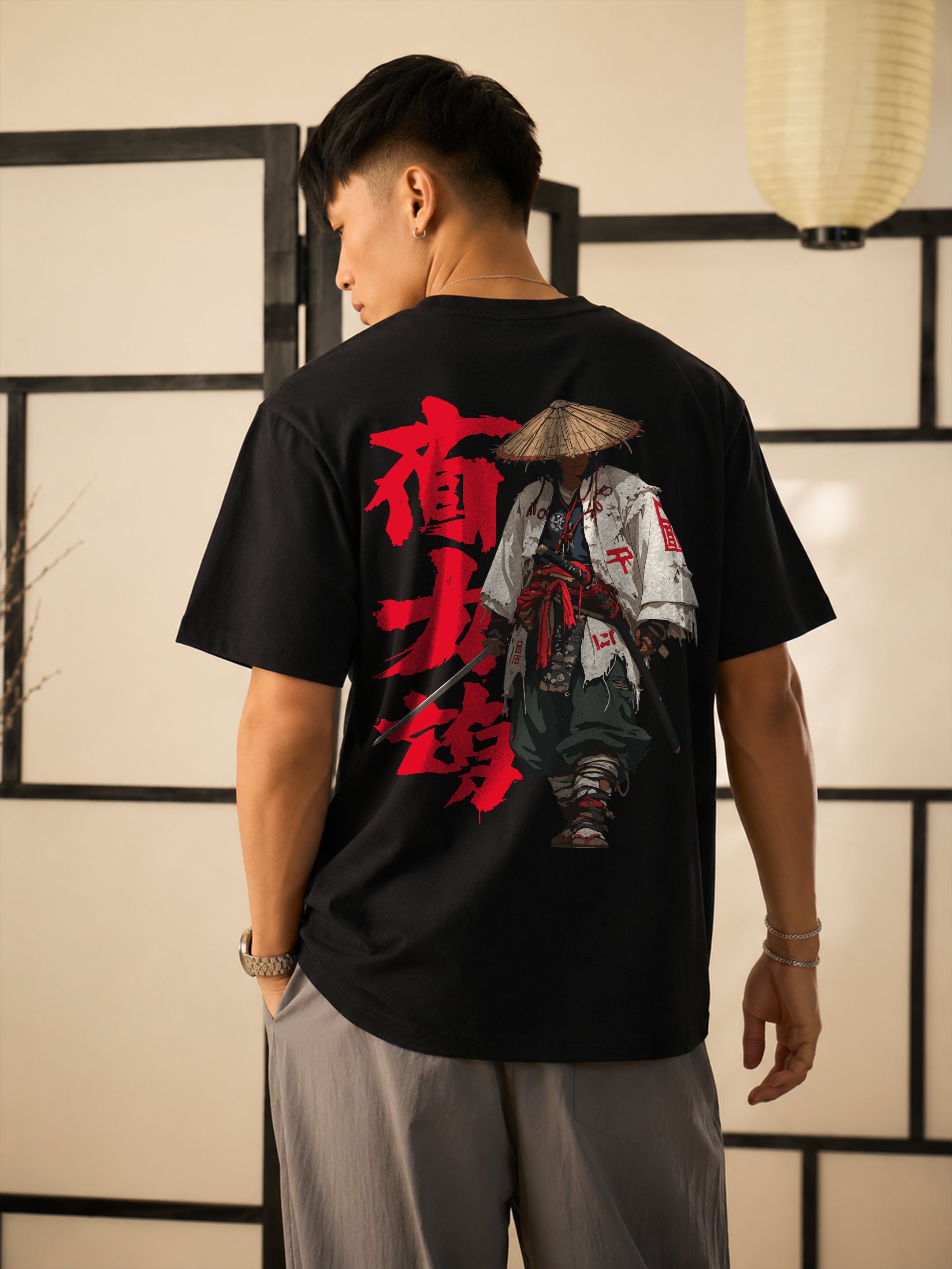 Samurai Warrior Oversized T-Shirt