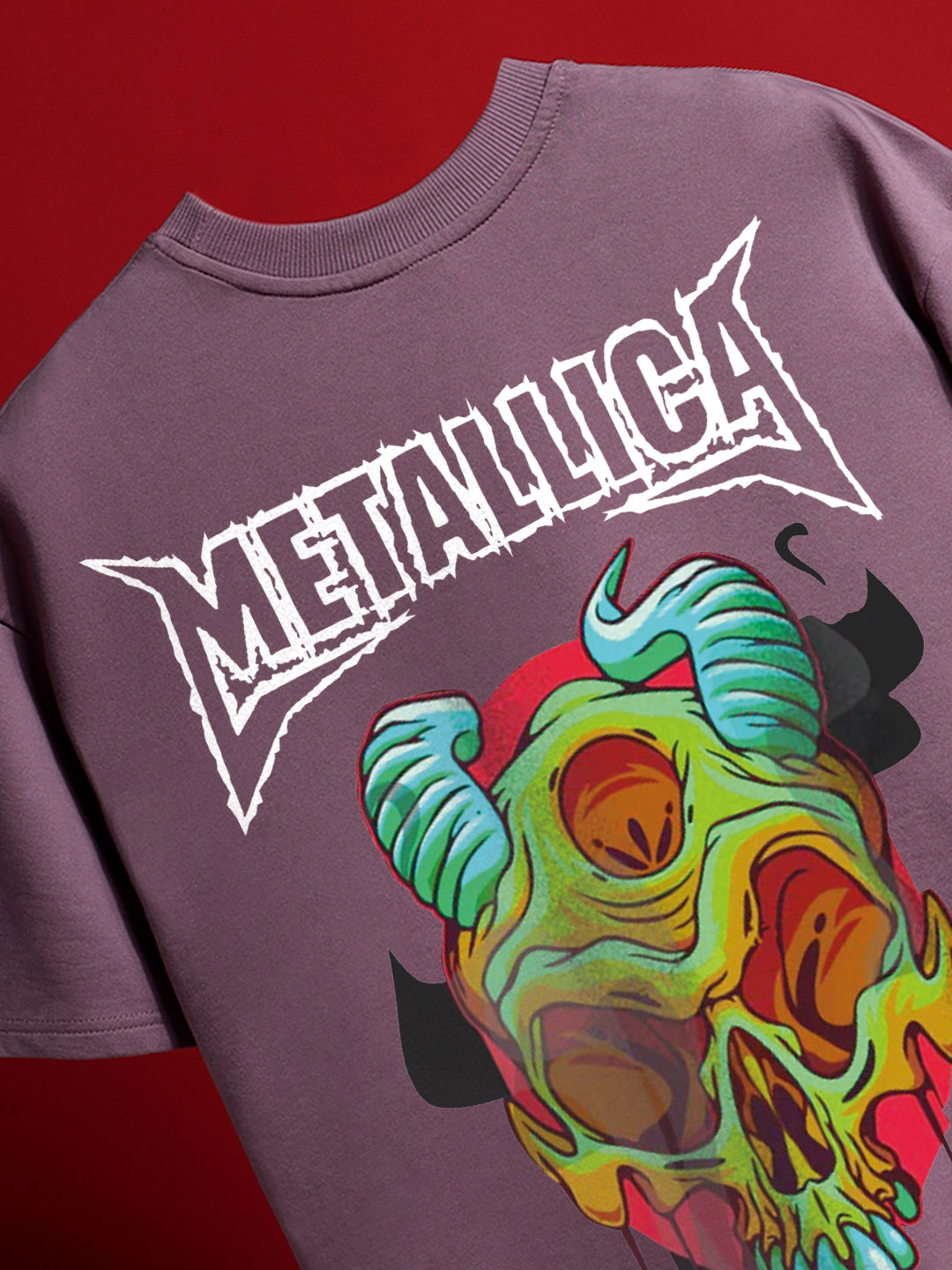 Weird Metallica Oversized T-Shirt