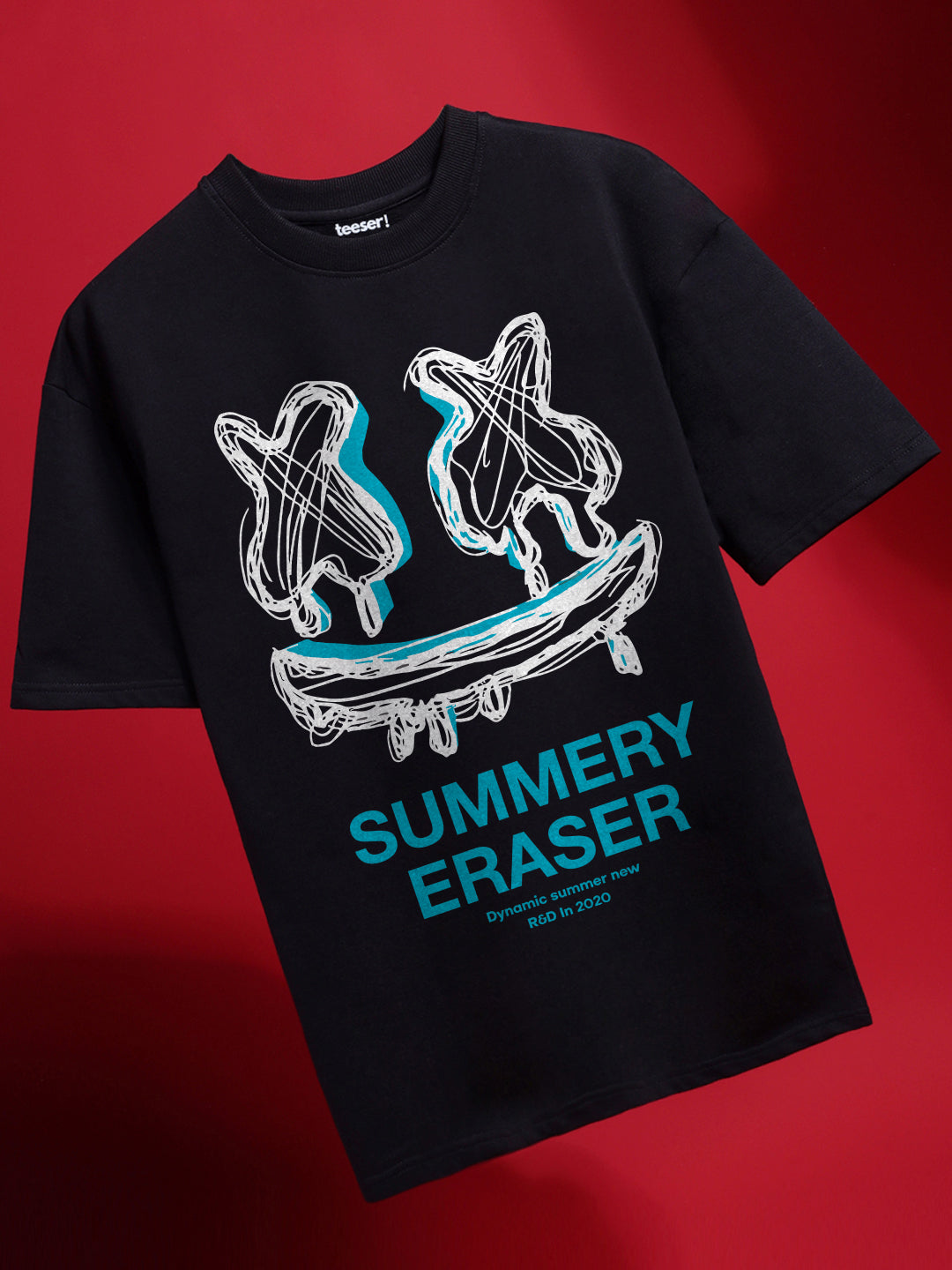 Summary Eraser Oversized Fit T-Shirt