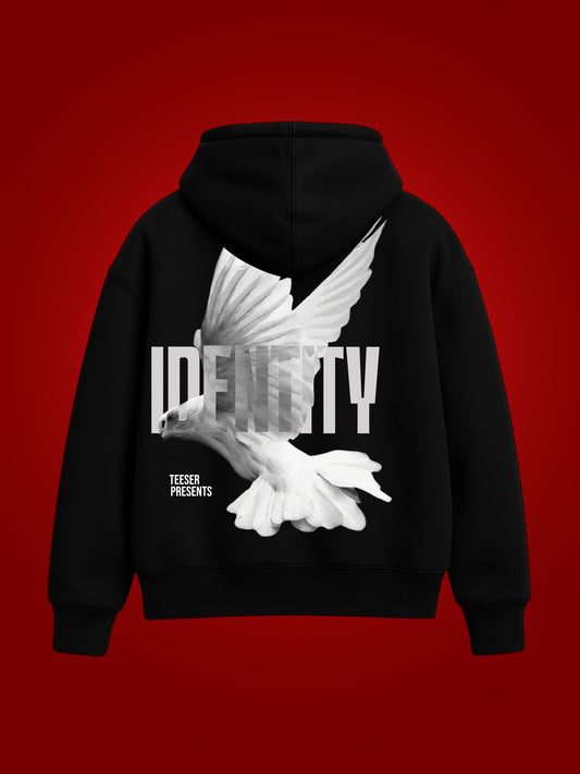 Identity Oversized Graphic Hoodie