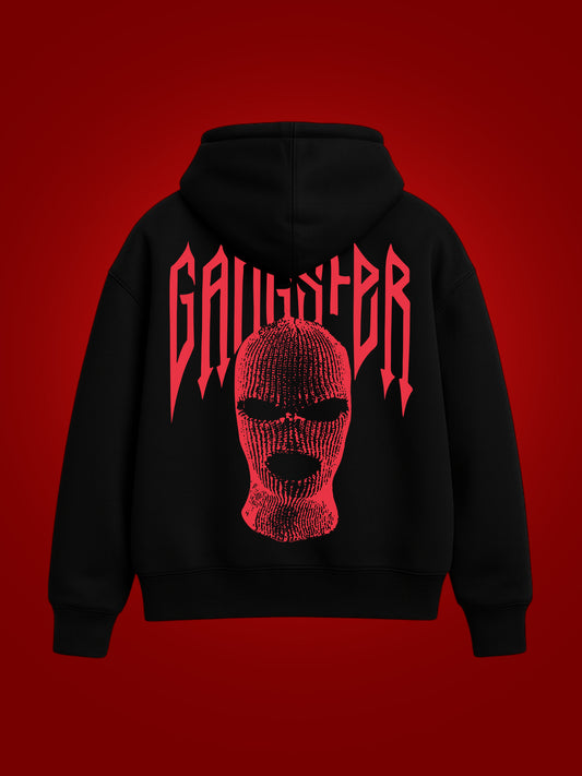 Gangster Oversized Graphic Hoodie