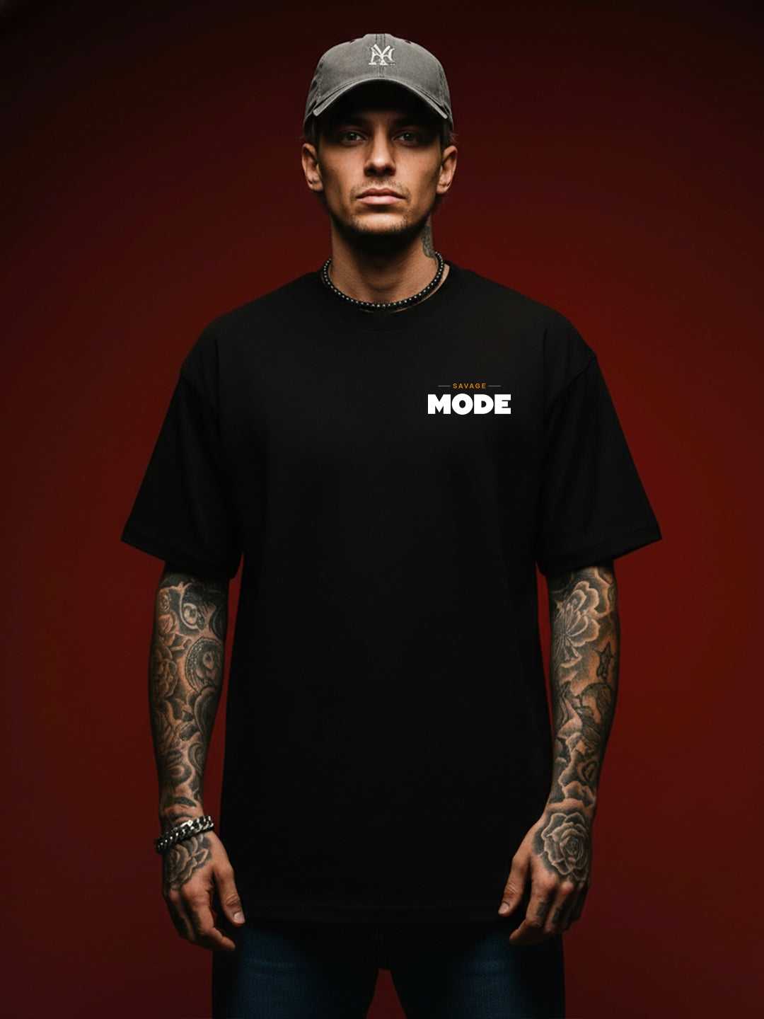 Savage Mode Oversized Fit T-Shirt