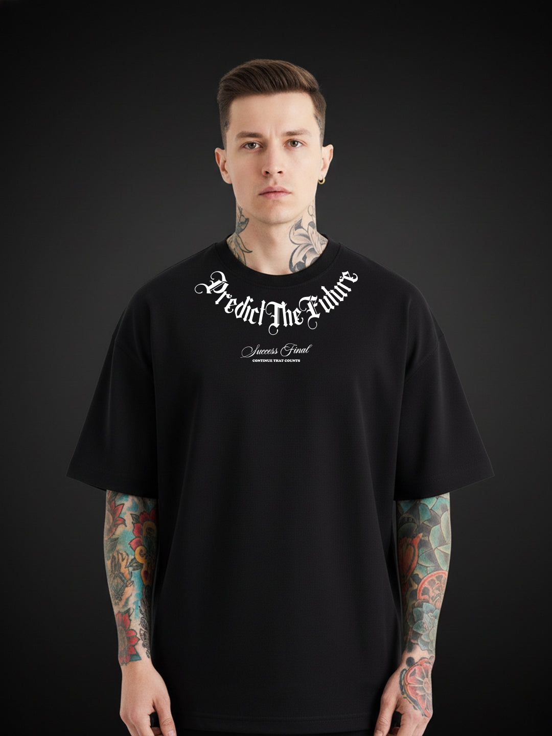 Predict The Future Oversized Fit T-Shirt