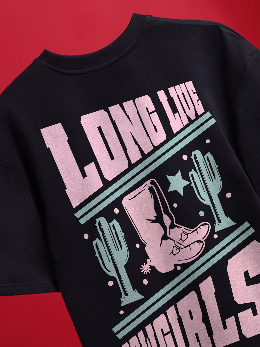 Cow Girl Oversized T-Shirt