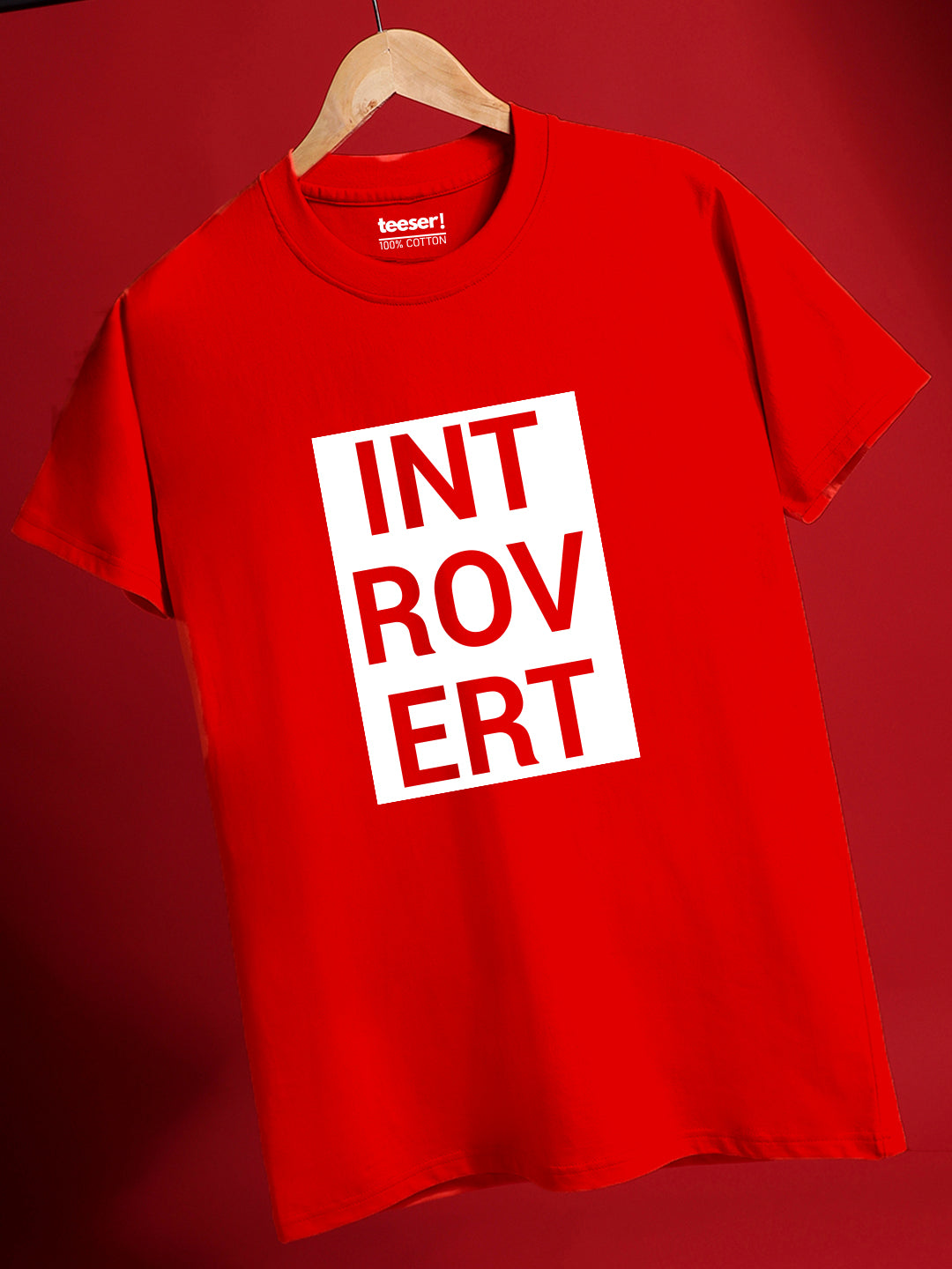 Introvert Regular Fit T-Shirt