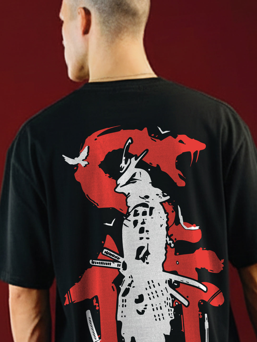 Samurai Oversized Fit T-Shirt