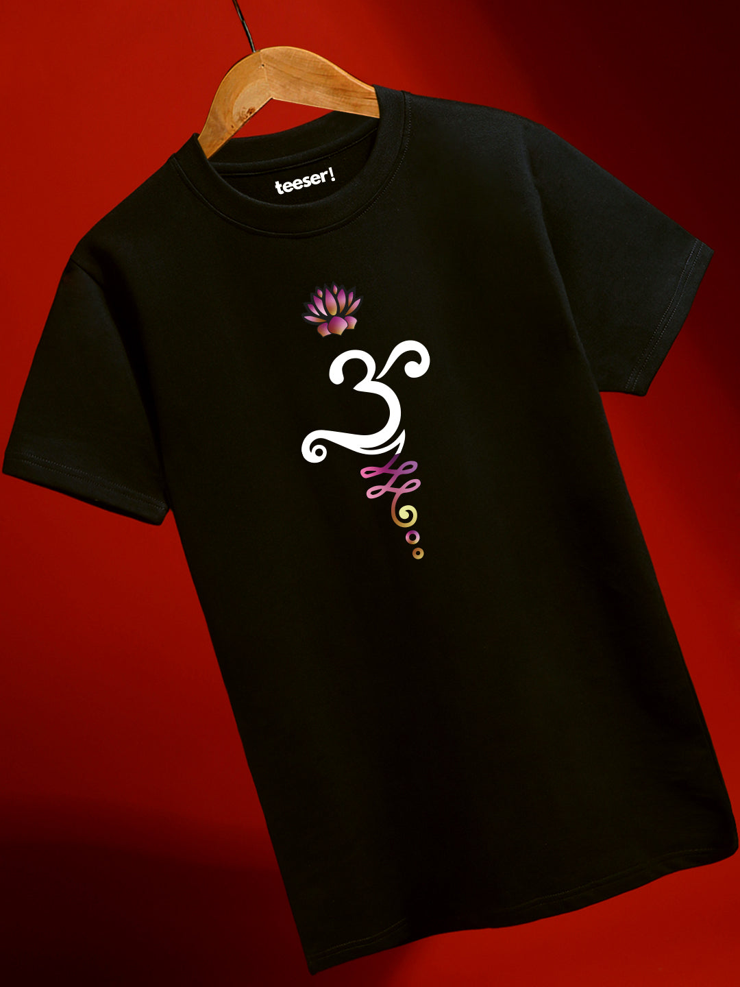 Om Lotus Regular Fit T-Shirt