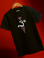 Om Lotus Regular Fit T-Shirt