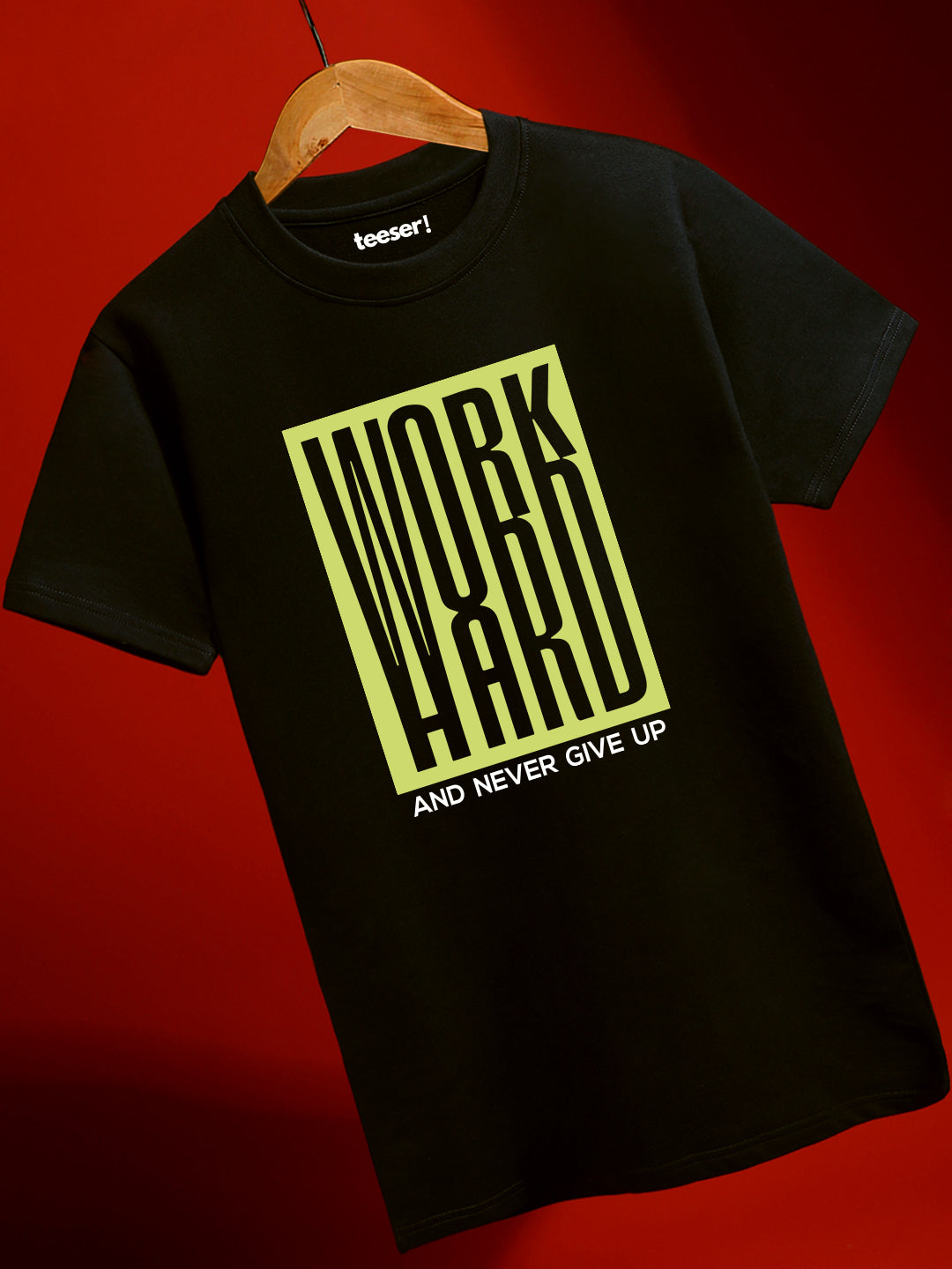 Work Hard Regular Fit T-Shirt
