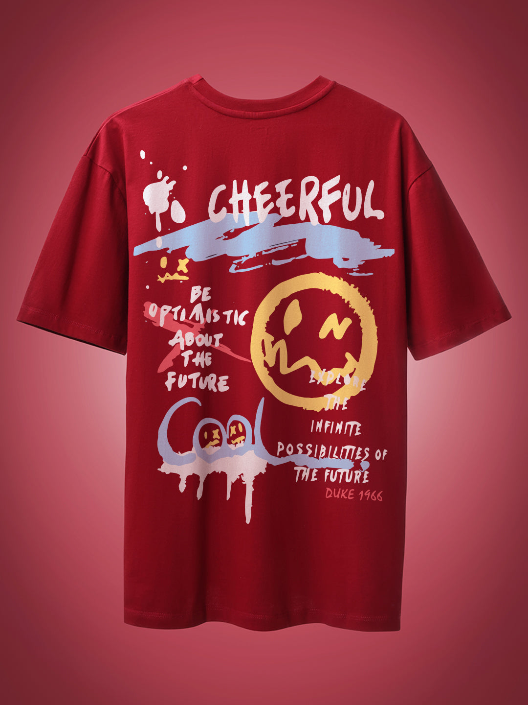 Cheer Full Oversized Fit T-Shirt