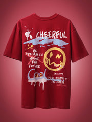 Cheer Full Oversized Fit T-Shirt