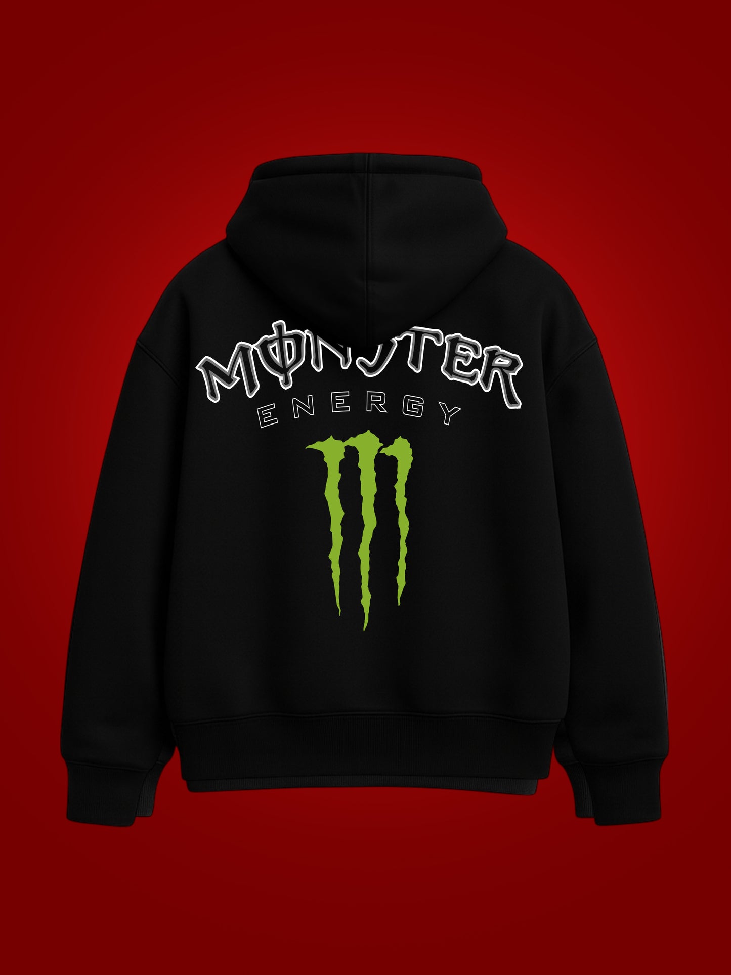 Monster Oversized Graphic Hoodie