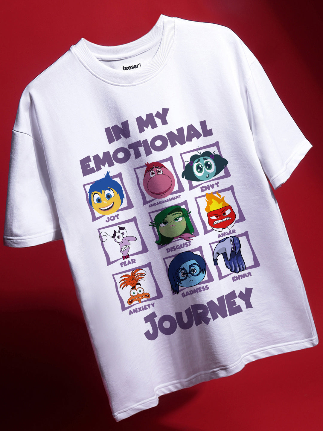 In My Emotional Journey Oversized T-Shirt