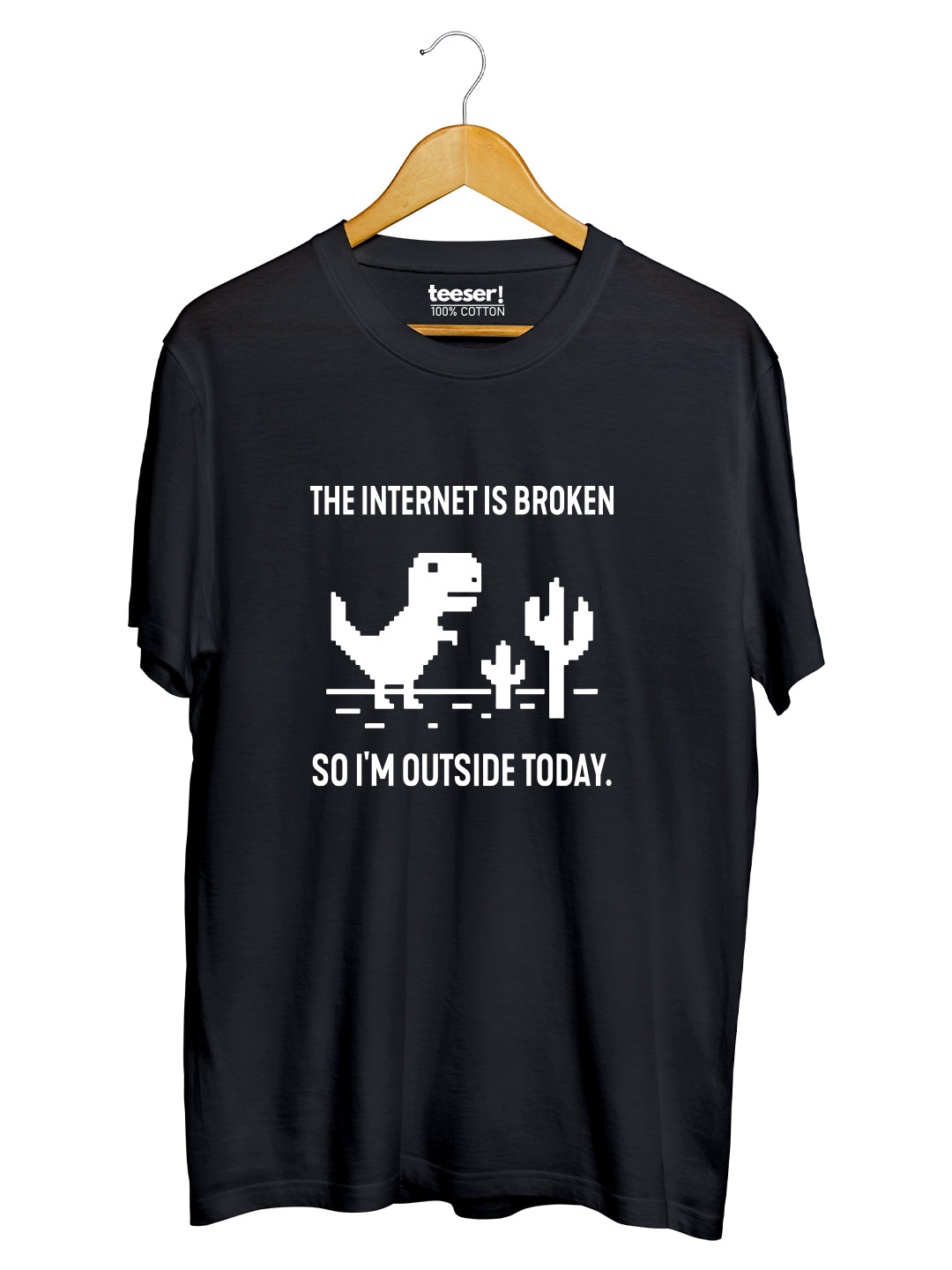 THE INTERNET IS BROKEN Regular T-Shirt