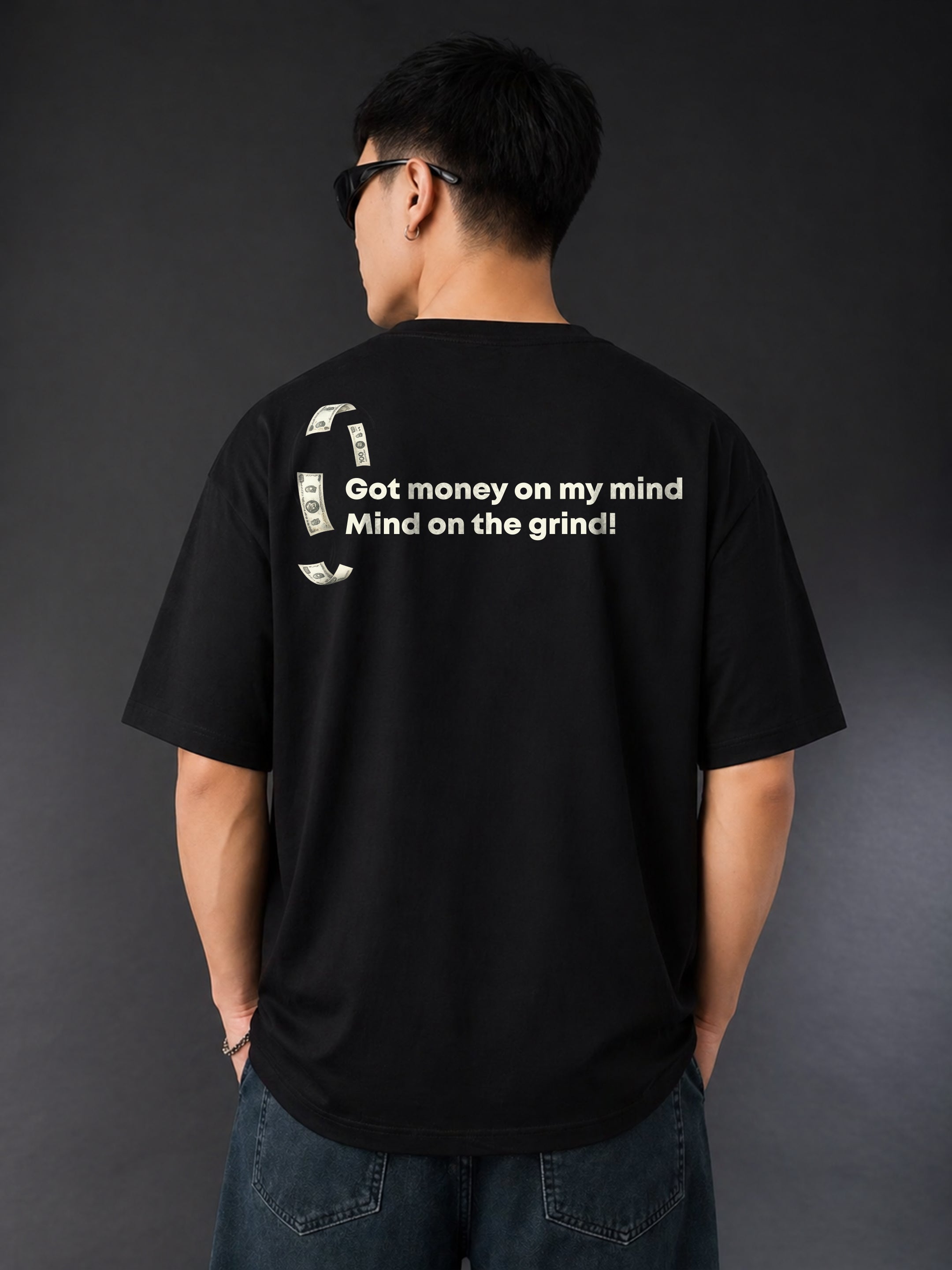 Money Mindset Oversized T-Shirts