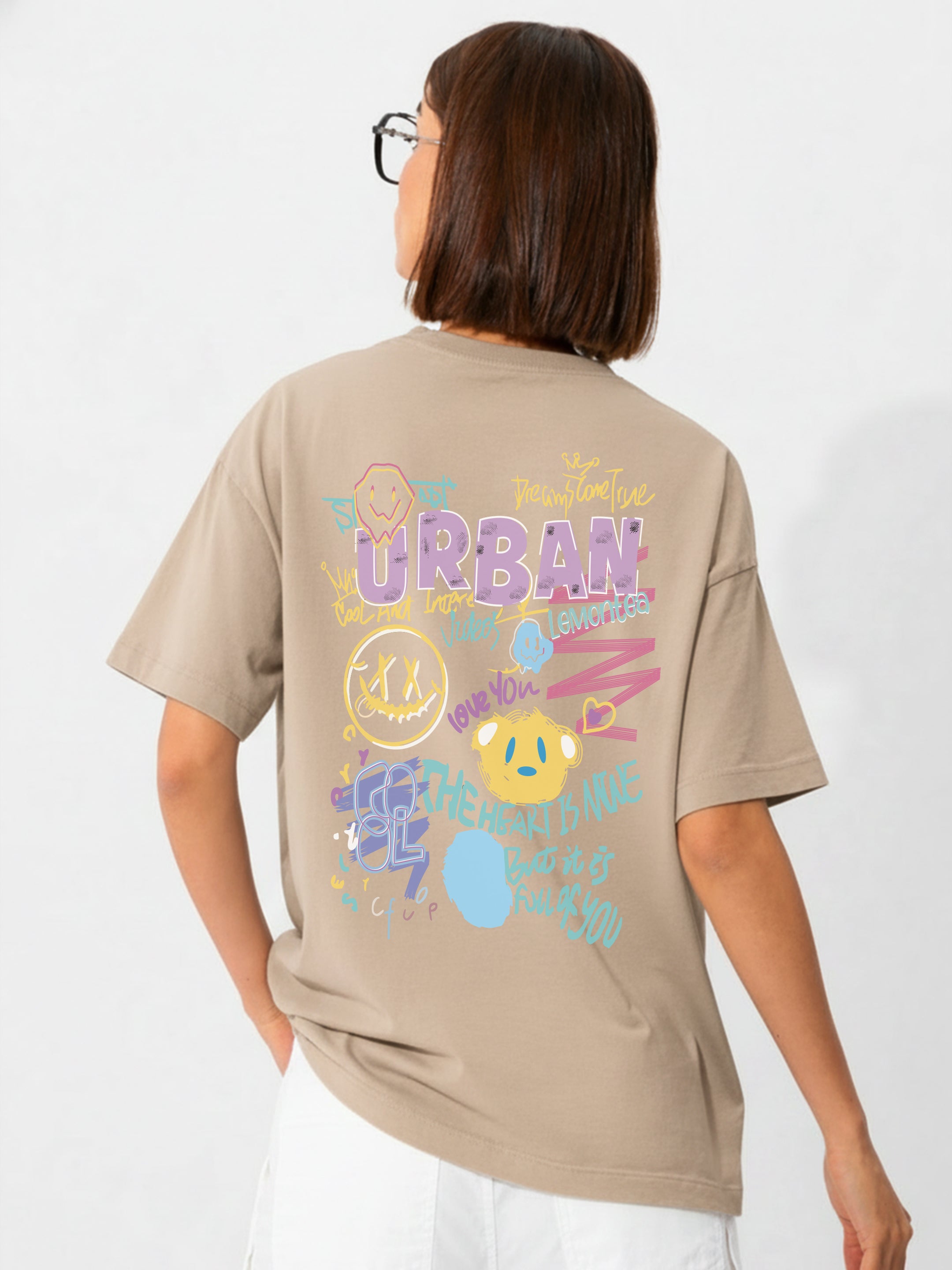 Urban Oversized Fit T-Shirt For Women
