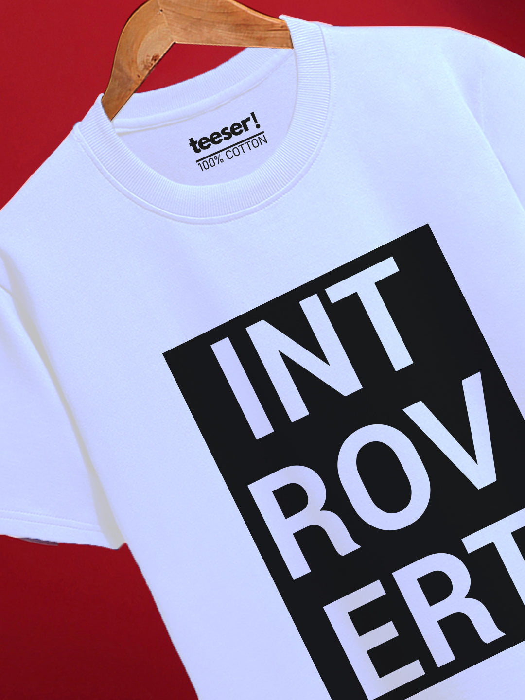 Introvert Regular Fit T-Shirt