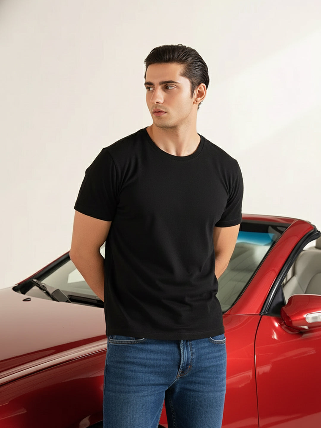 Classic Black Regular T-Shirt