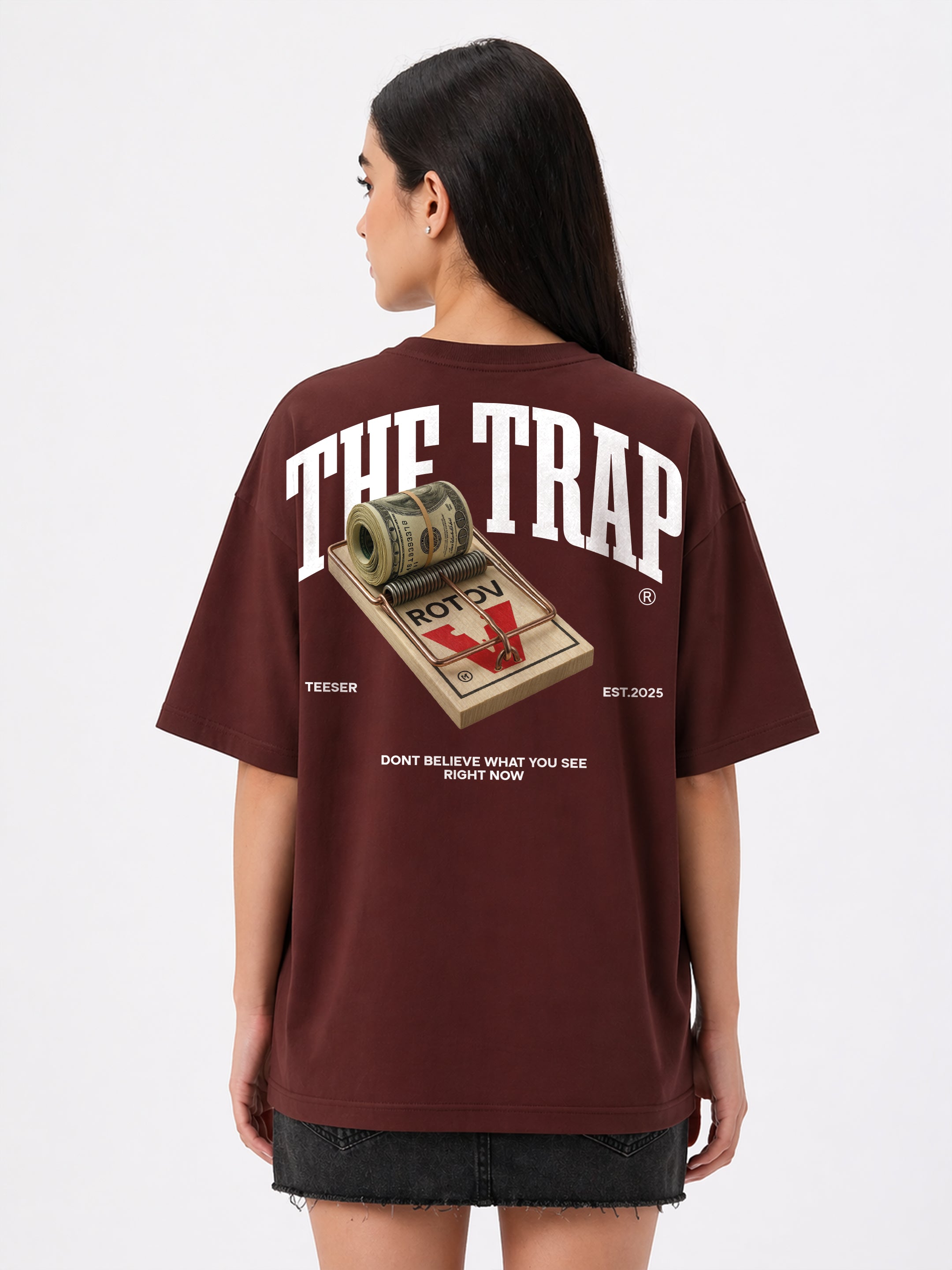 The Trap Oversized Fit T-Shirt For Women