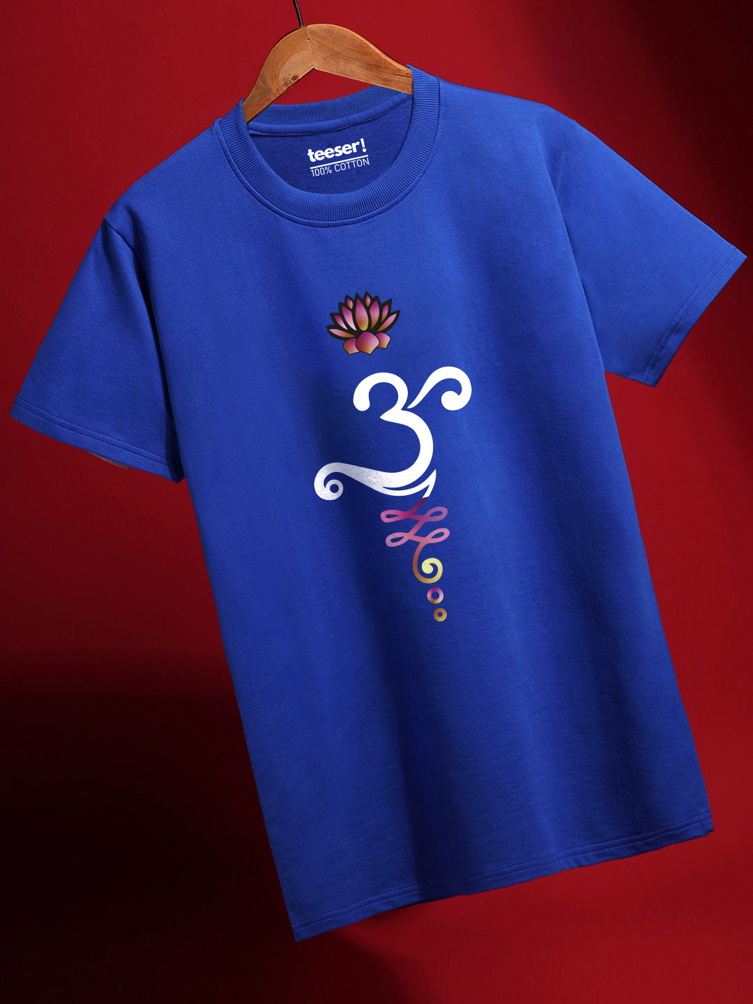 Om Lotus Regular Fit T-Shirt