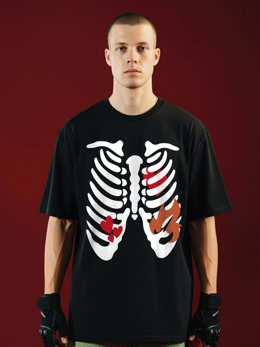 Skeleton Oversized Fit T-Shirt