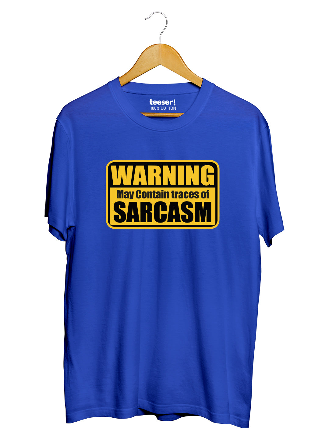 Warning Sarcasm Regular Fit T-Shirt