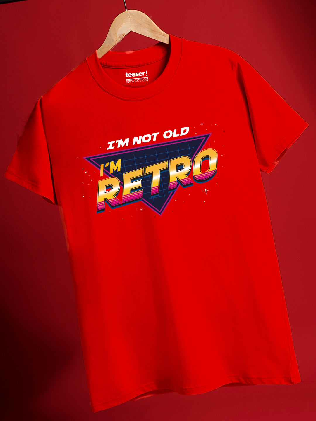 I Am Retro Regular Fit T-Shirt