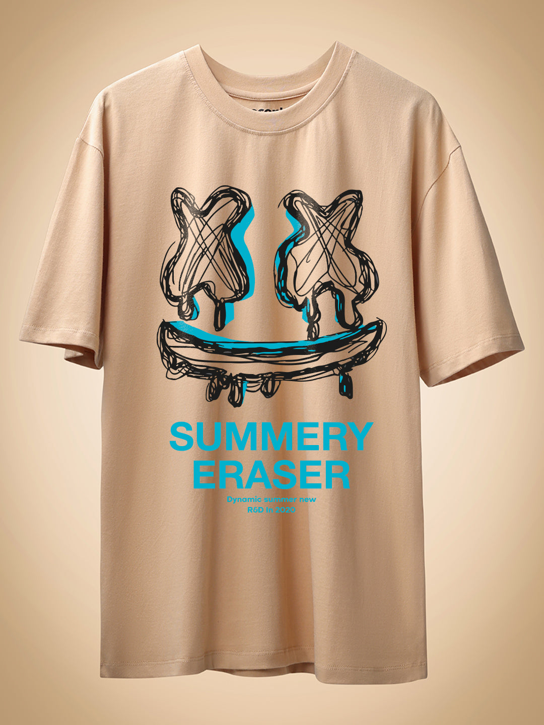 Summary Eraser Oversized Fit T-Shirt