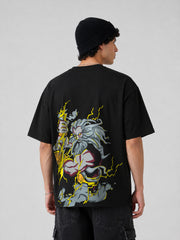 Thunder God Oversized Fit T-Shirt