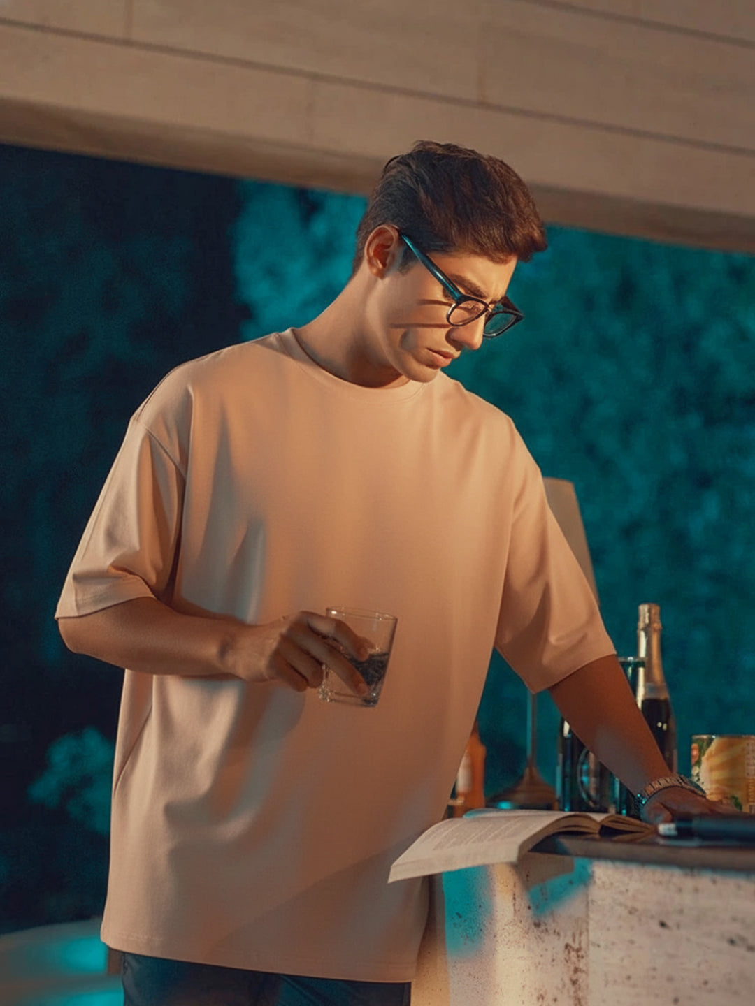 Classic Beige Oversize T-Shirt