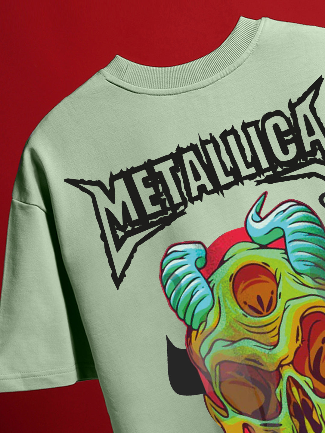 Weird Metallica Oversized T-Shirt