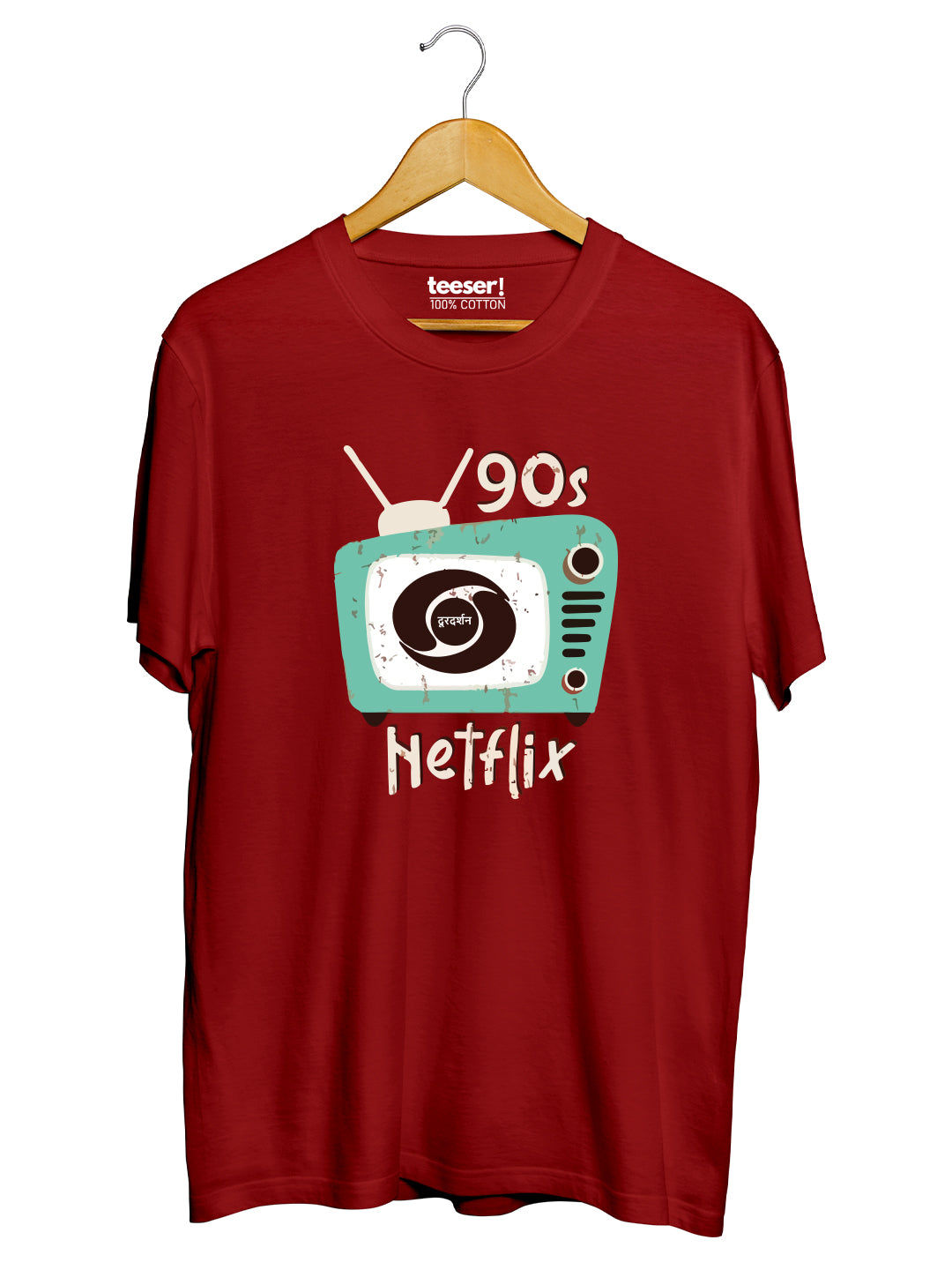 90S NETFLIX Regular Fit T-Shirt