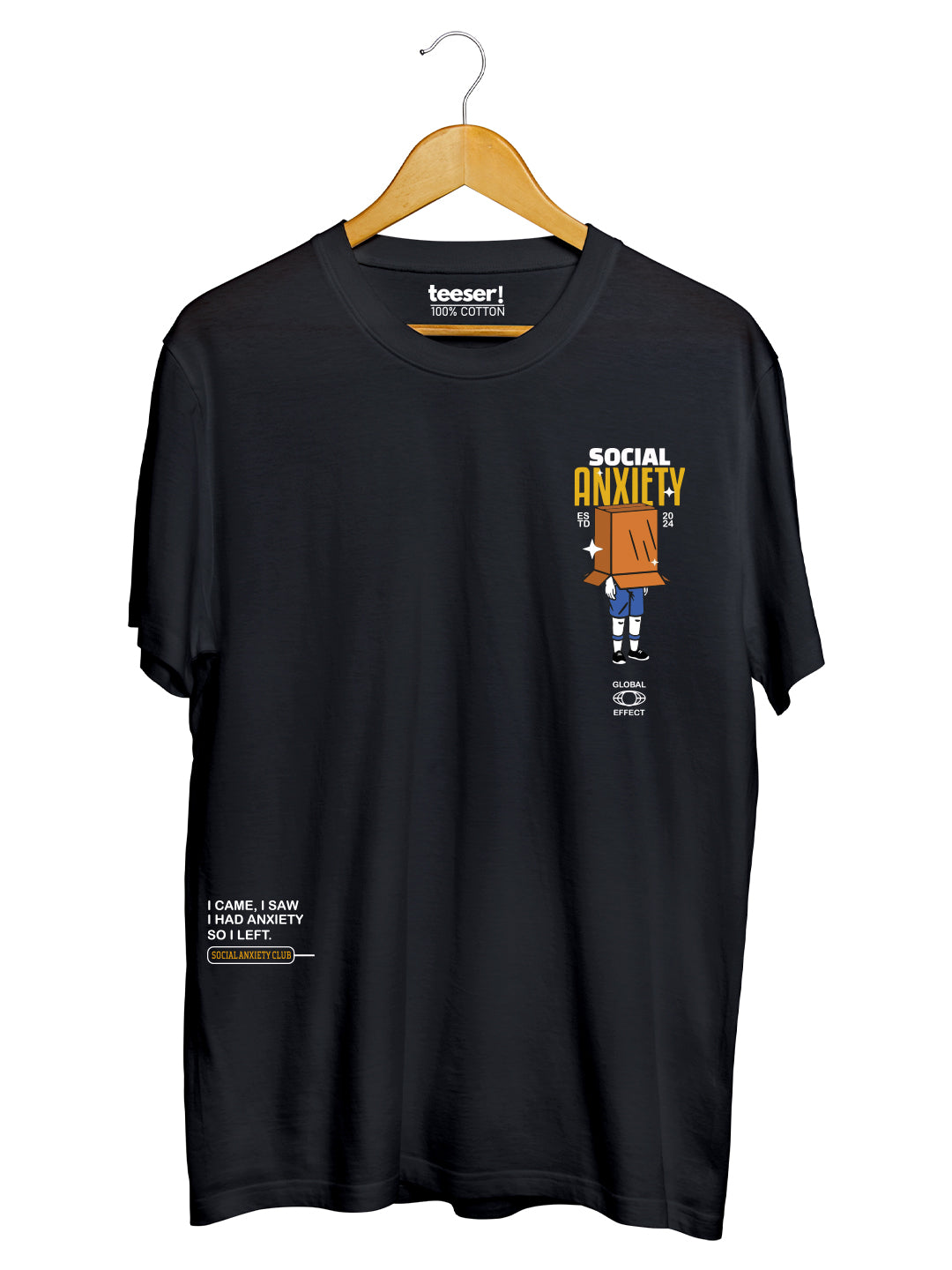 Social Anxiety Regular Fit T-Shirt