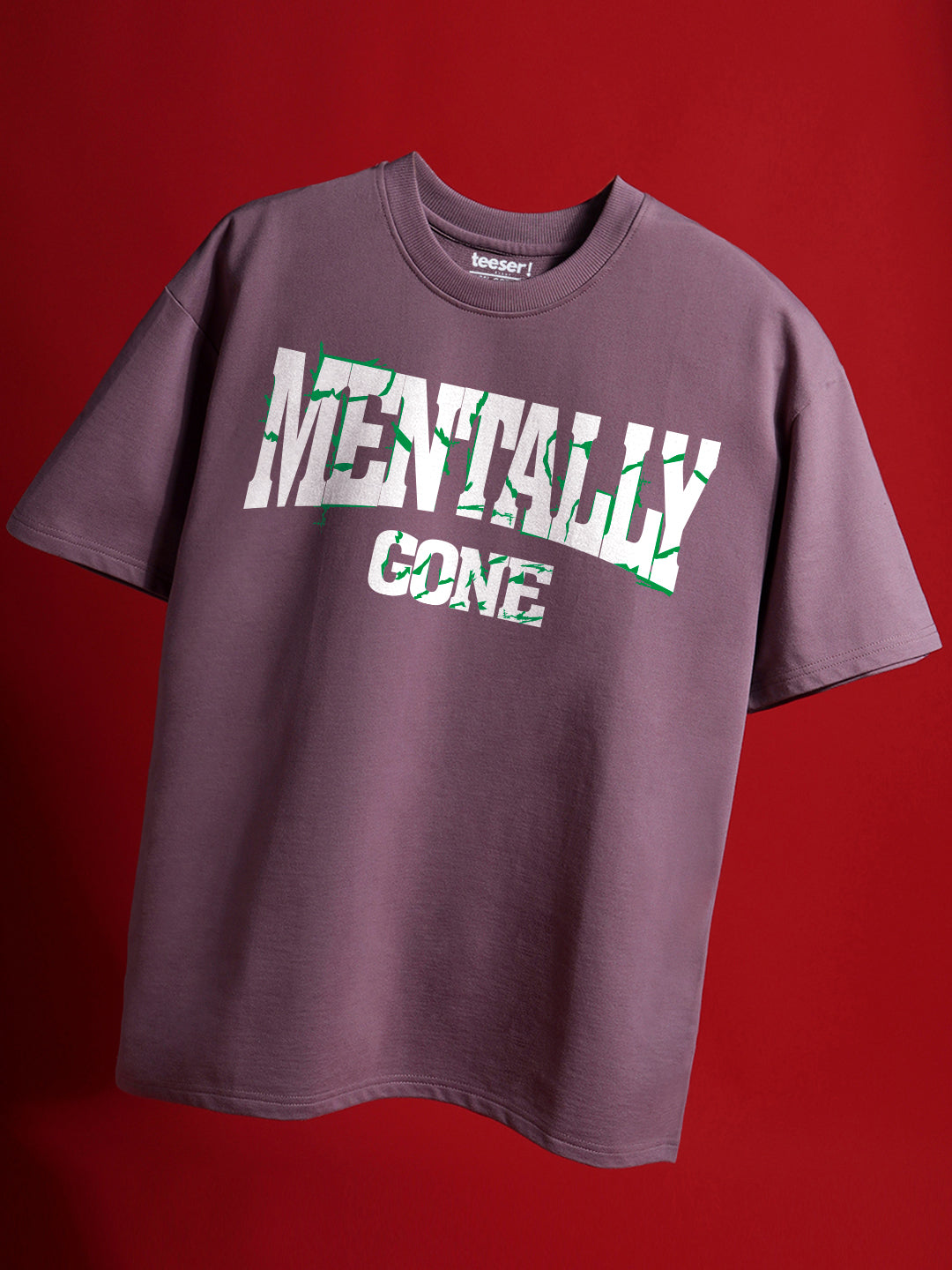 Mentally Gone Oversized Fit T-Shirt